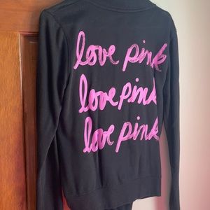 Pink set 3/4 zip hoodie and pant